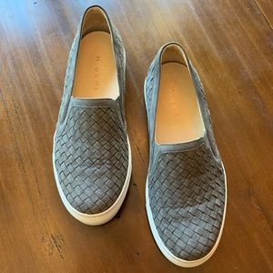 M. Gemi The Cerchio Woven Leather Sneaker